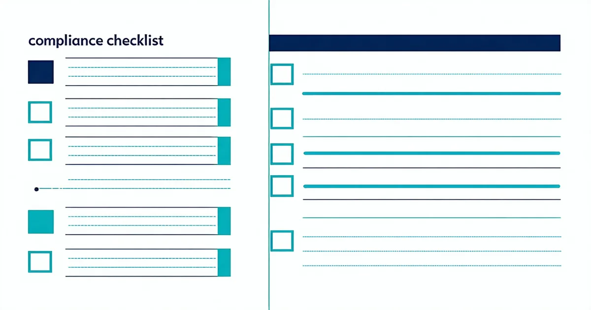 Compliance checklist diagram illustrating Joint Commission patient flow standards elements